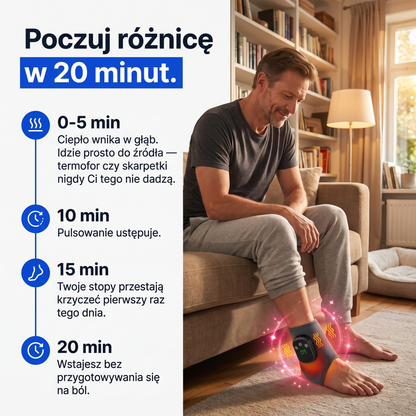 NeuroFlow EMS, Ciepło i Masaż w jednym urządzeniu